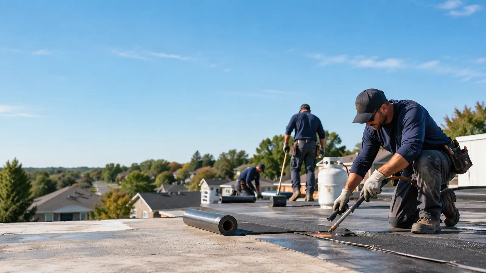 Flat Roof Leak Repair providers in Johnsonville, IL